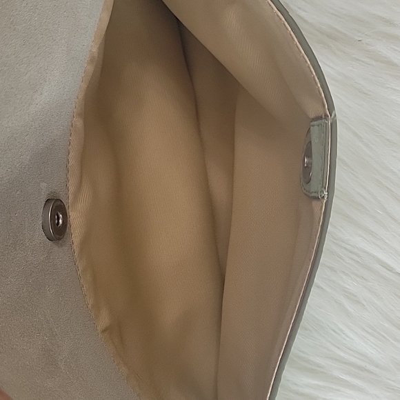 Lucky Brand Lyia leather crossbody bag in seagrass color NEW - Picture 10 of 15